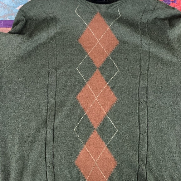 Dockers Men’s Medium Argyle Sweater - Picture 5 of 7